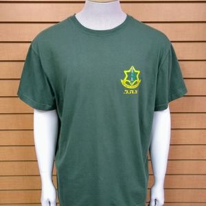 Green Israeli Defence Forces T-shirt XL